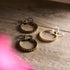 Noir x Or | Bracelet Maillons Catena